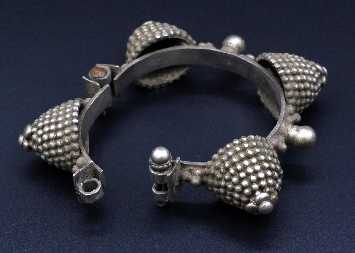 indian tribal Traditional design vintage solid silver handmade cuff bracelet women's tribal ethnic jewelry !!cb01 - TRIBAL ORNAMENTS