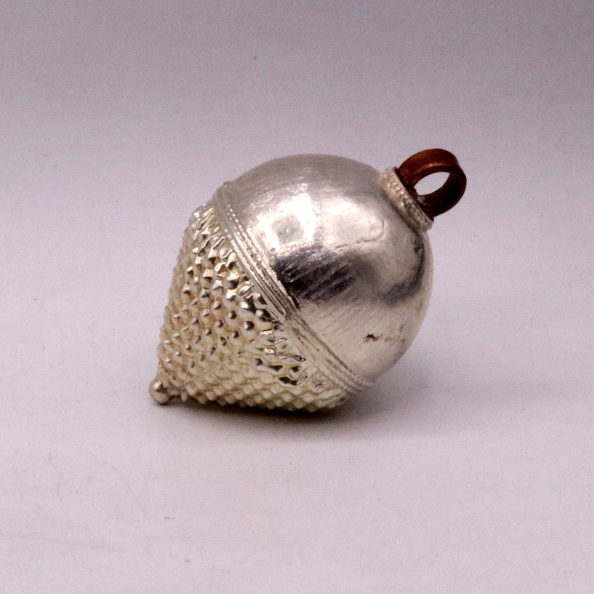 vintage handmade fabulous silver tribal amulet pendant gorgeous Rajasthan tribal ethnic belly dance jewelry - TRIBAL ORNAMENTS