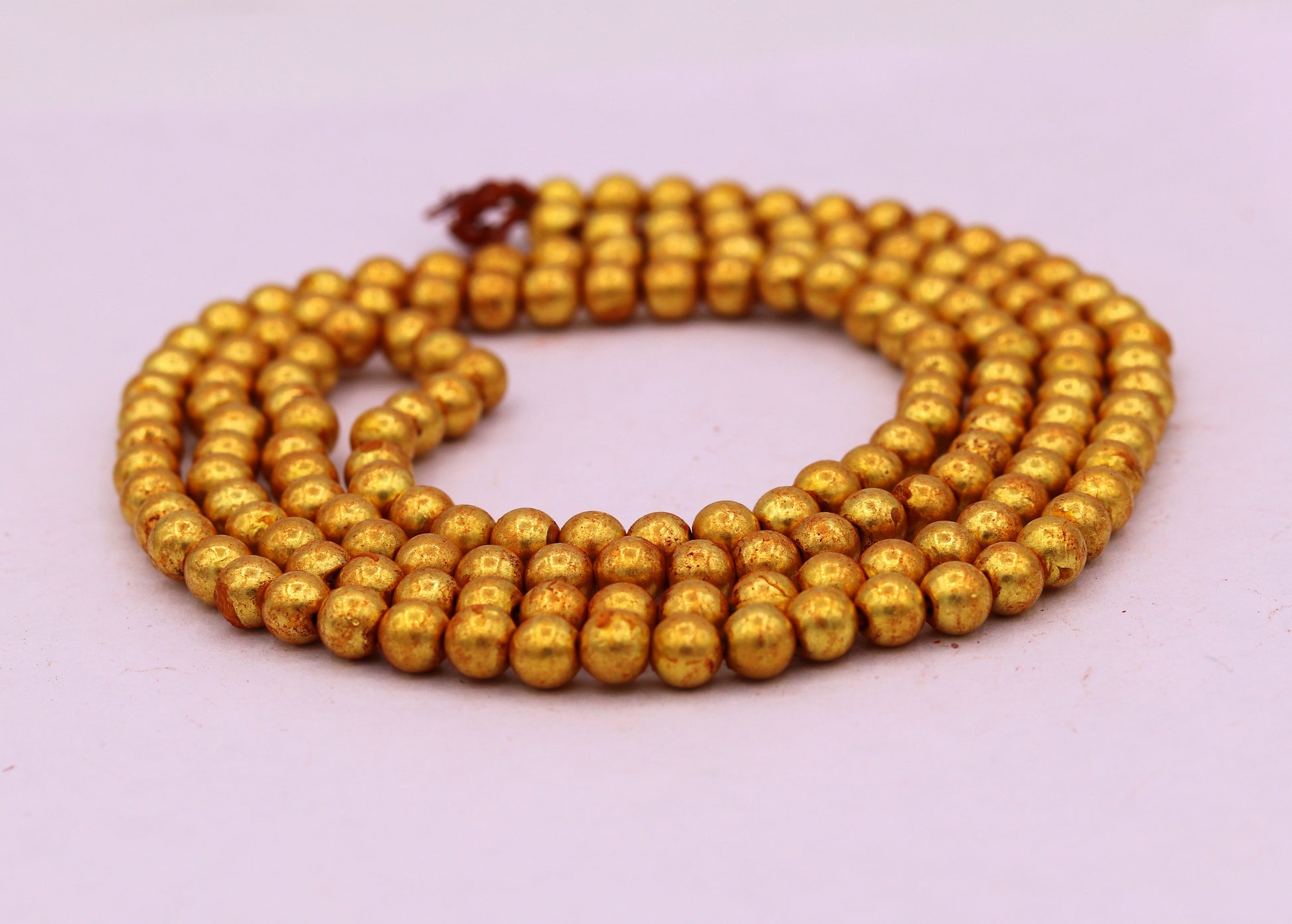 Lot 10 beads 22K yellow gold handmade excellent round shape ball to make some thing new jewelry design traditional india jewelry - TRIBAL ORNAMENTS