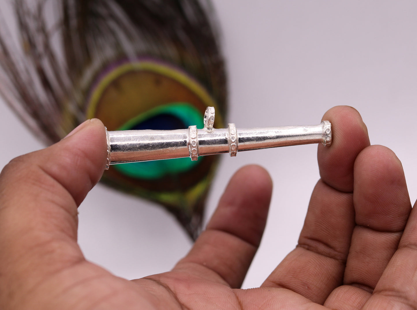 Traditional cone design Sterling silver antique style unisex pendant jewelry from rajasthan india gifting tribal jewelry nsp122 - TRIBAL ORNAMENTS