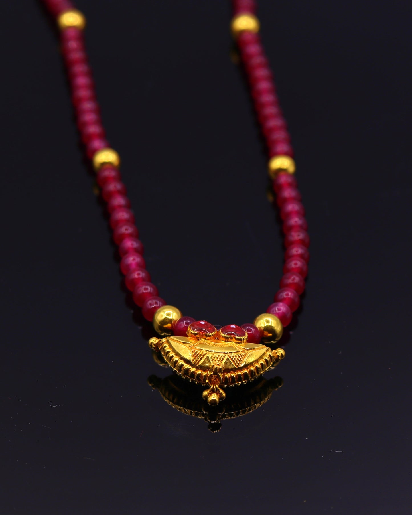 Vintage antique 20karat yellow gold amulet pendant excellent stylish jewelry for girl's women's from tribal rajasthan india - TRIBAL ORNAMENTS