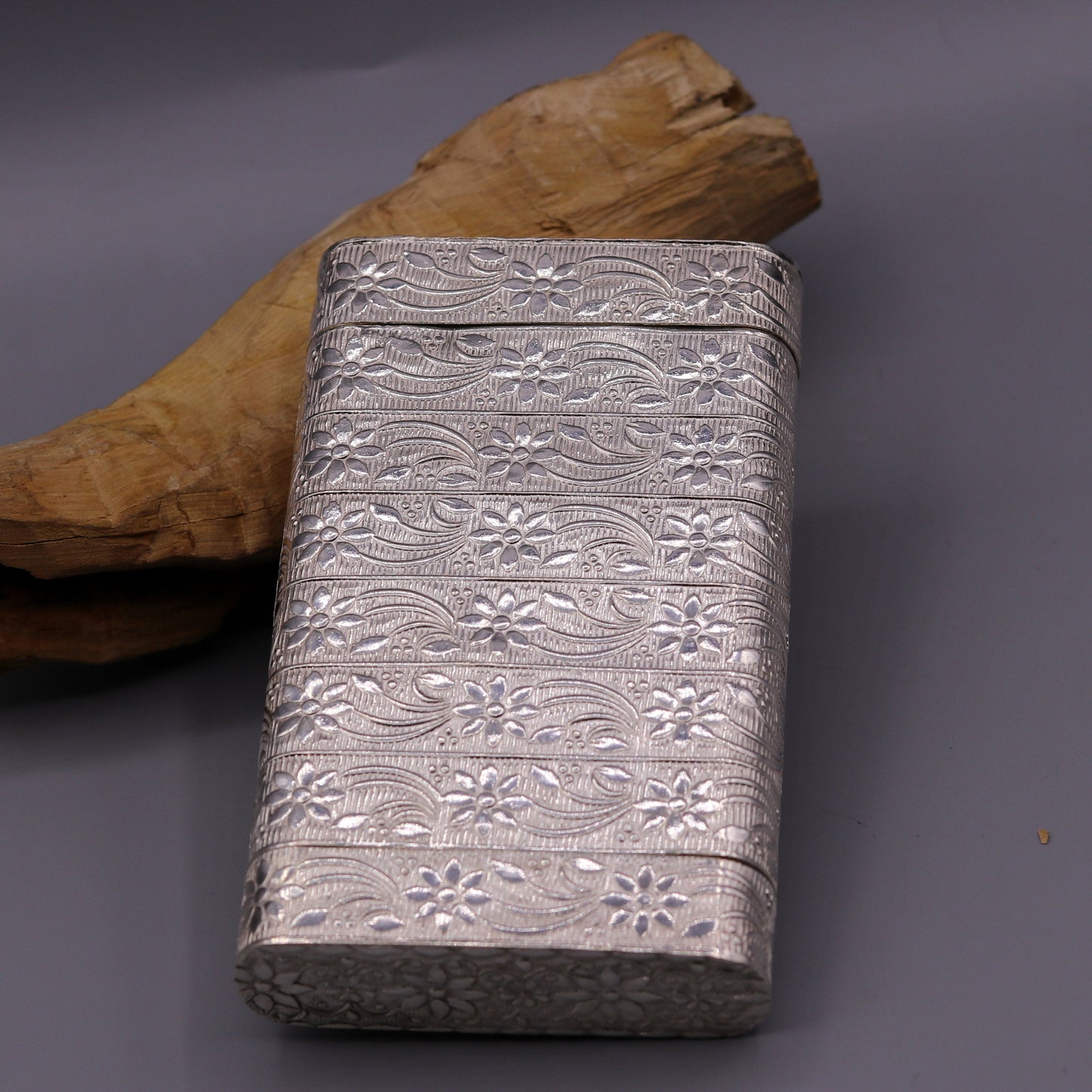 Vintage antique design 925 sterling silver handmade trinket box excellent casket cigar box jewelry for royal jewelry trnk27 - TRIBAL ORNAMENTS