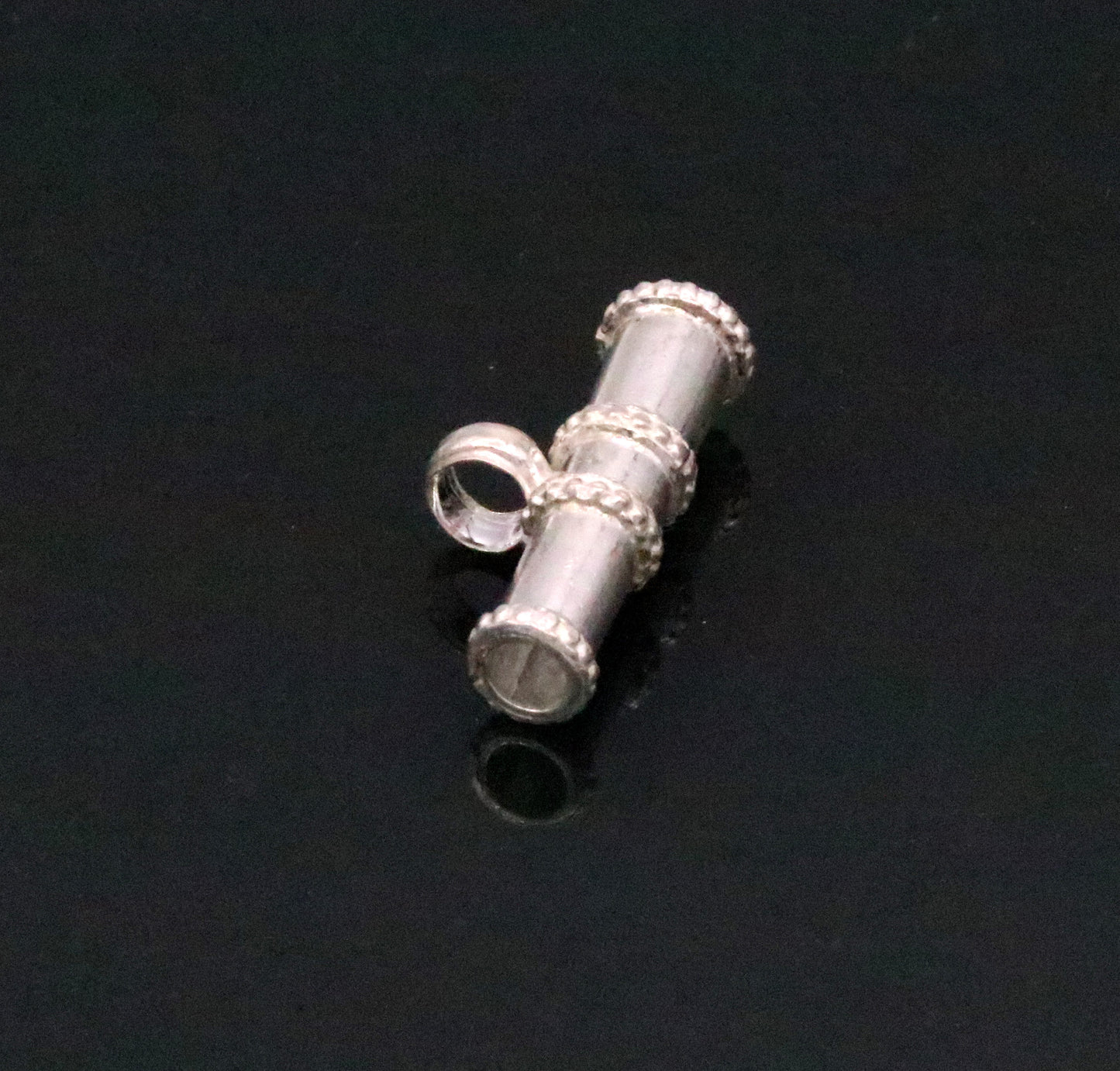 Traditional design Sterling silver antique style unisex pendant jewelry from rajasthan india nsp120 - TRIBAL ORNAMENTS