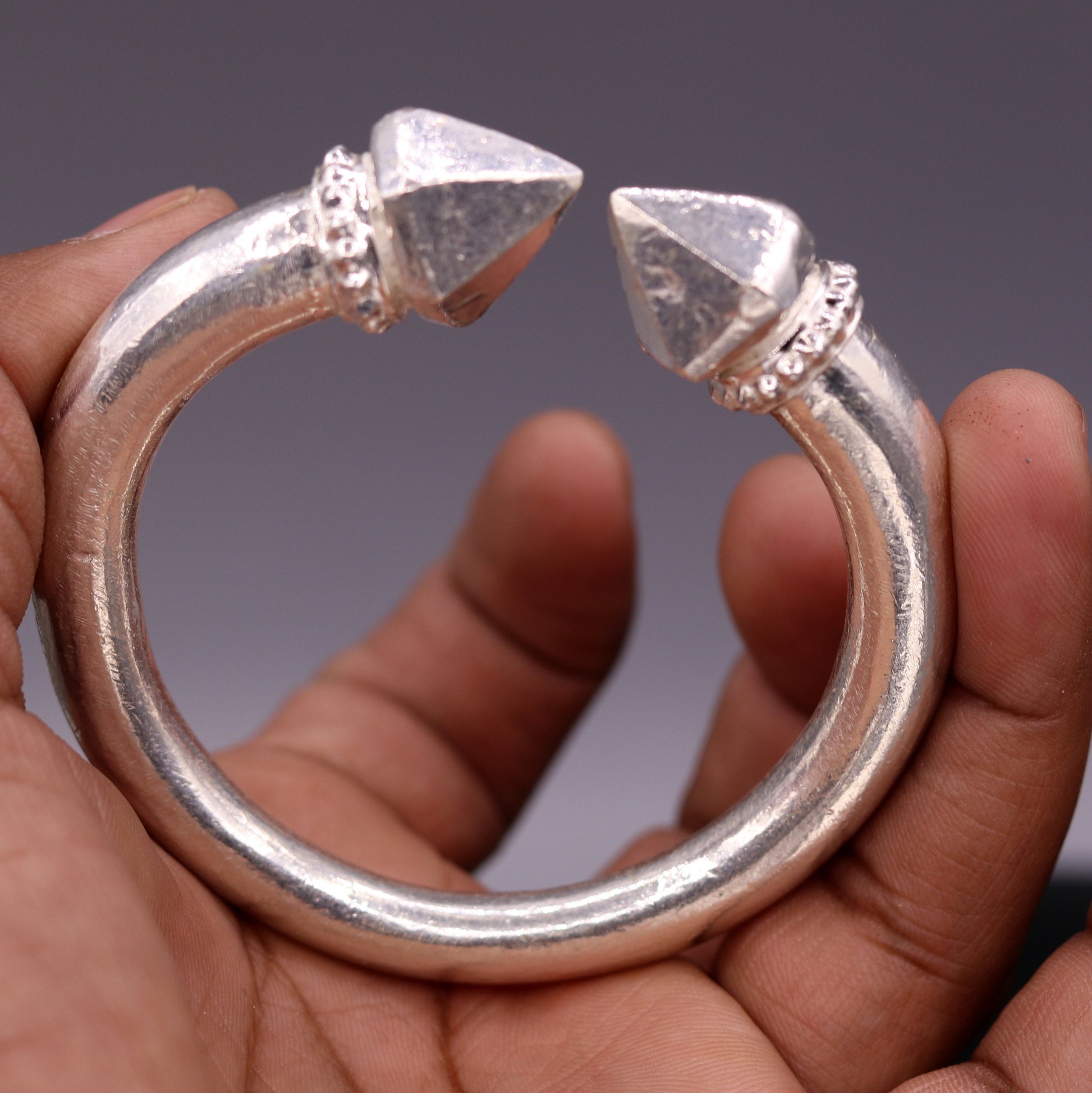 Vintage design stylish handmade Solid sterling silver fabulous solid tribal jewelry unisex gifting from india nsk183 - TRIBAL ORNAMENTS