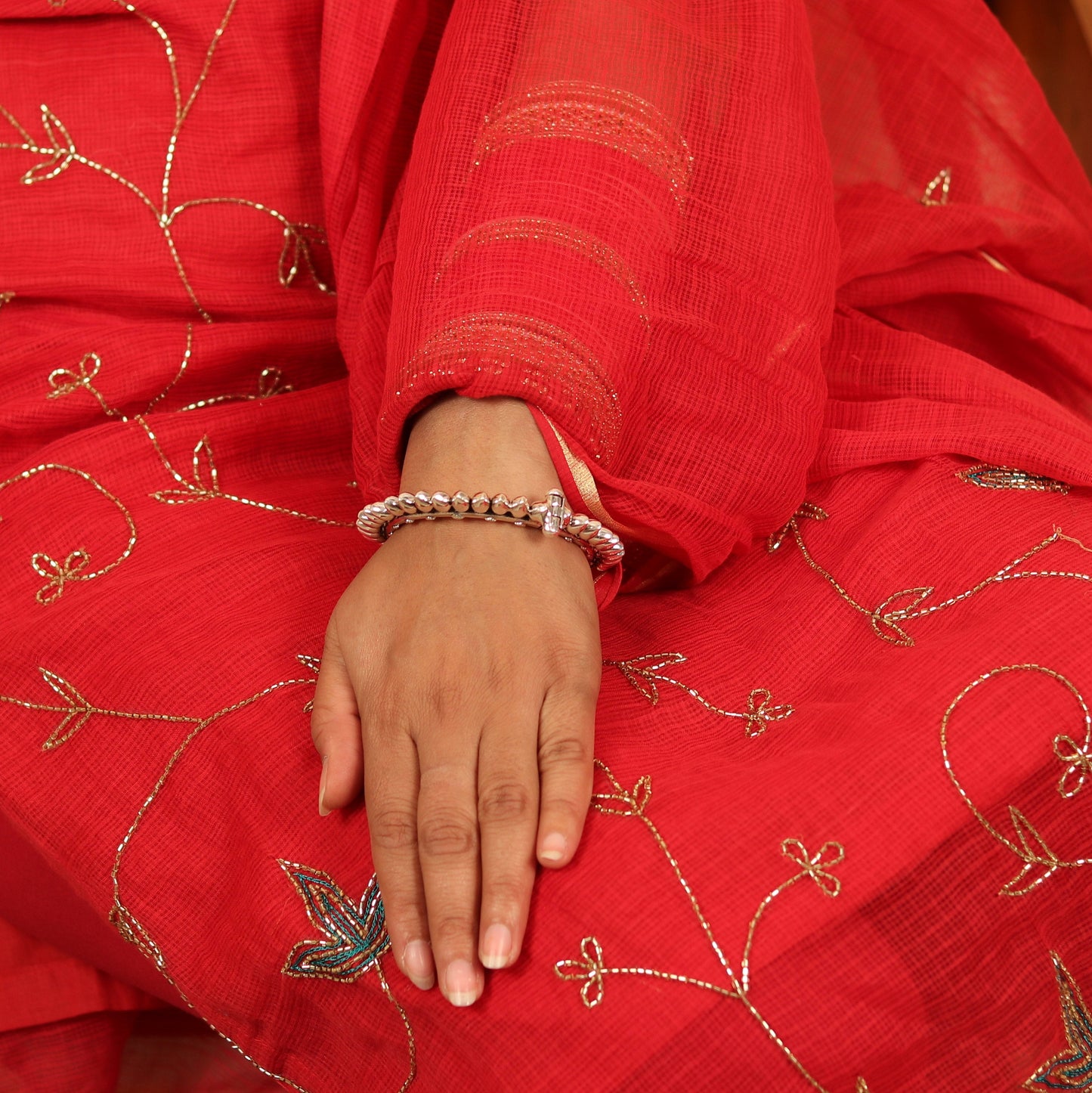 Vintage stylish  925 sterling silver handmade gorgeous tribal bangle bracelet kada tribal wedding jewelry nsk159 - TRIBAL ORNAMENTS