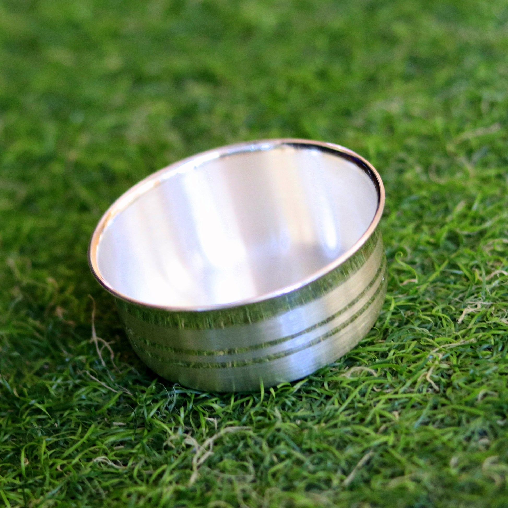 Plain design handmade 999 solid silver bowl, silver vessels, silver utensils, solid silve baby bowl for medical use for health sv07 - TRIBAL ORNAMENTS