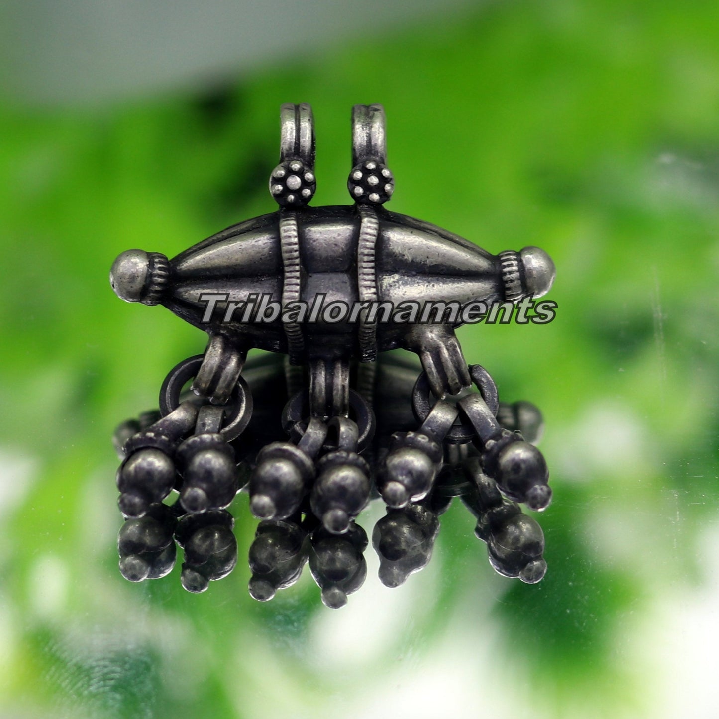 925 sterling silver handmade custom made design gorgeous amulet pendant personalized gift necklace belly dance jewelry nsp367 - TRIBAL ORNAMENTS