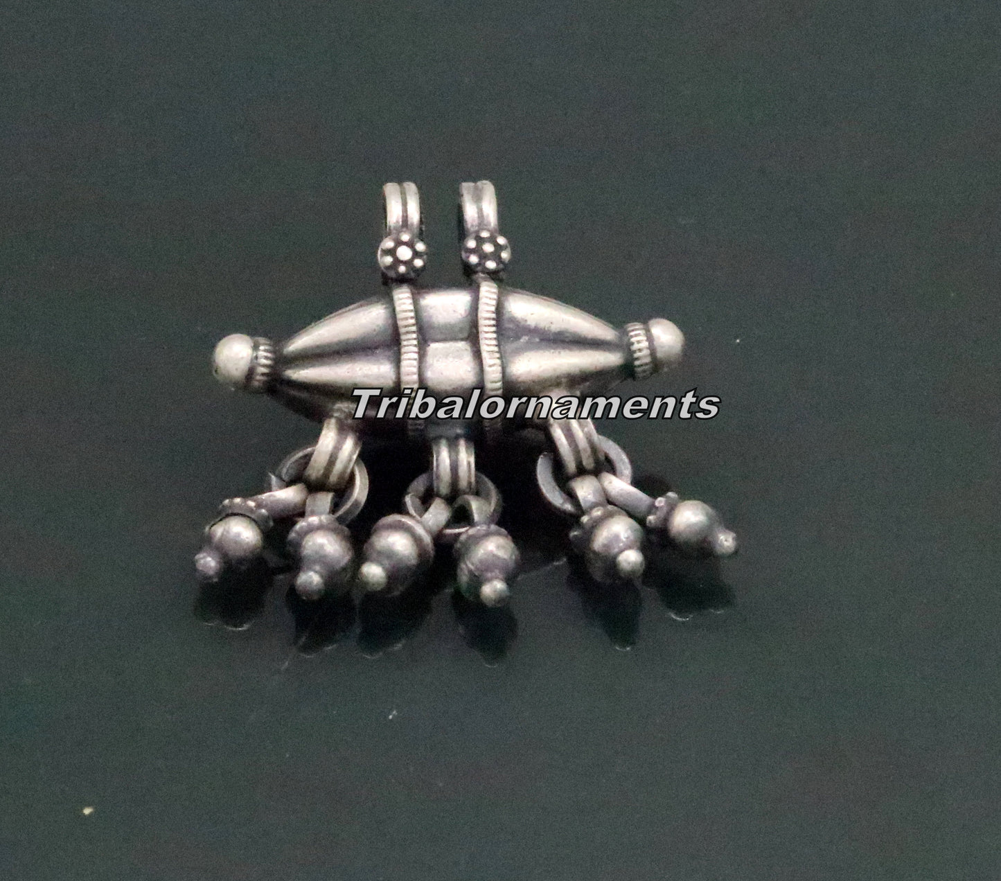 925 sterling silver handmade custom made design gorgeous amulet pendant personalized gift necklace belly dance jewelry nsp367 - TRIBAL ORNAMENTS