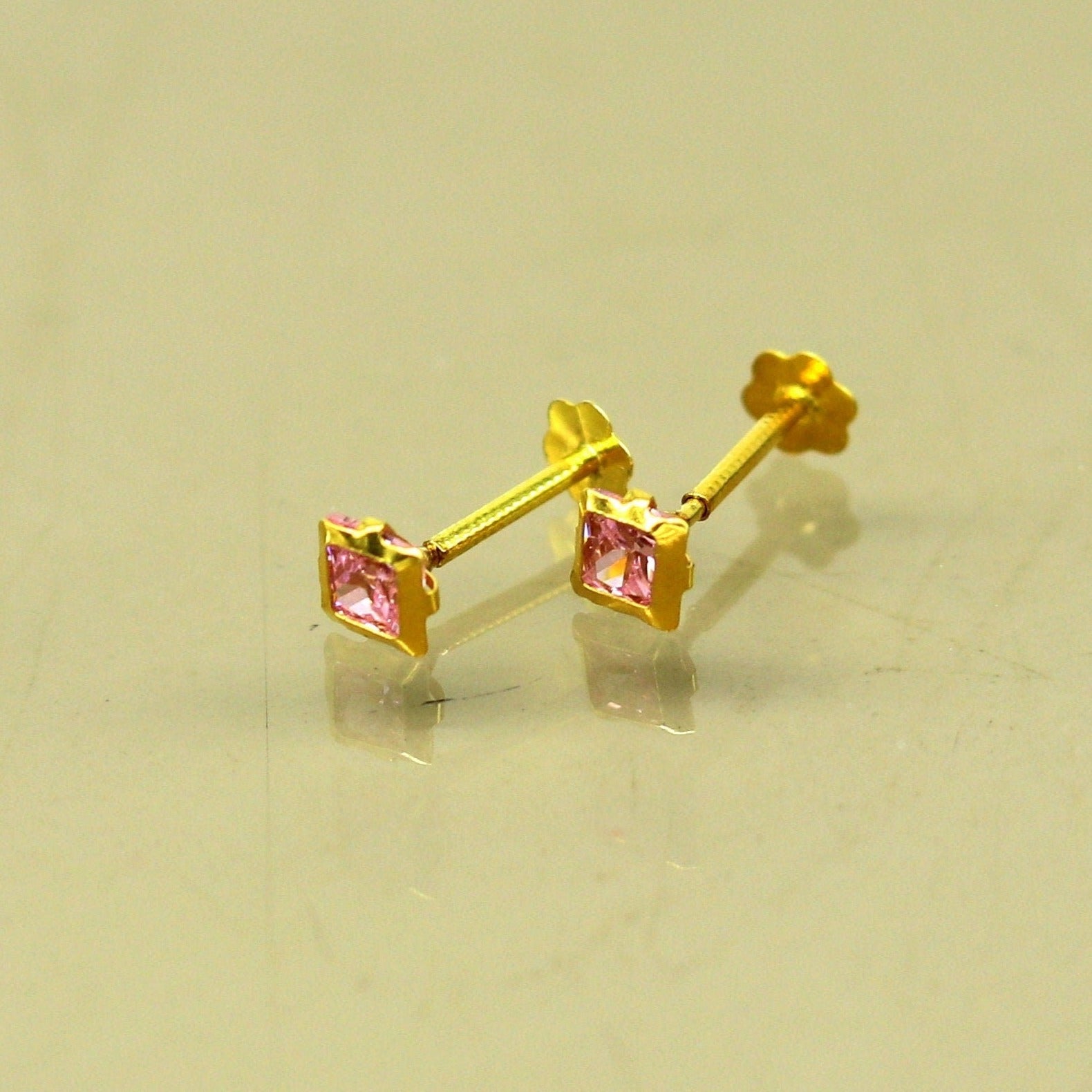 Single stone studs for on sale babies