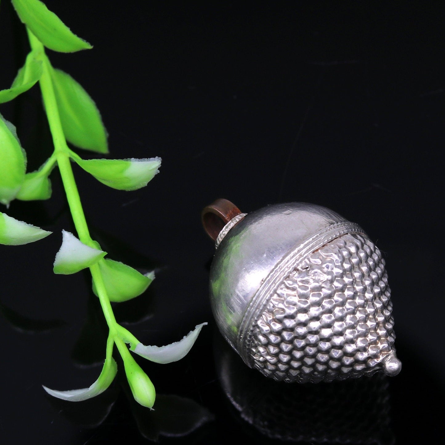 Vintage antique design traditional indian pendant, amazing sterling silver pendant tribal ethnic customized jewelry from india nsp407 - TRIBAL ORNAMENTS