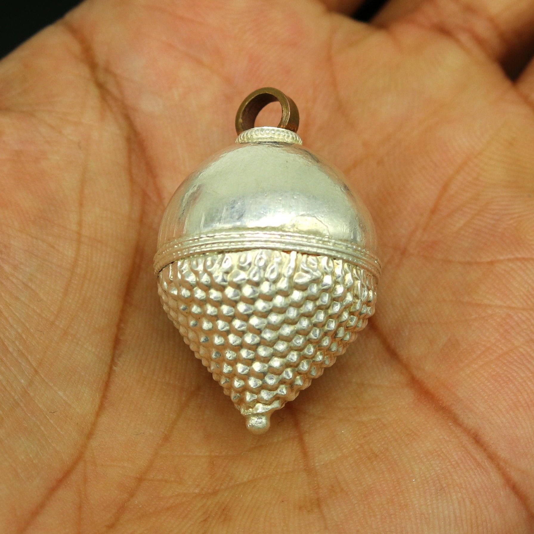 Vintage antique design traditional indian pendant, amazing sterling silver pendant tribal ethnic customized jewelry from india nsp407 - TRIBAL ORNAMENTS