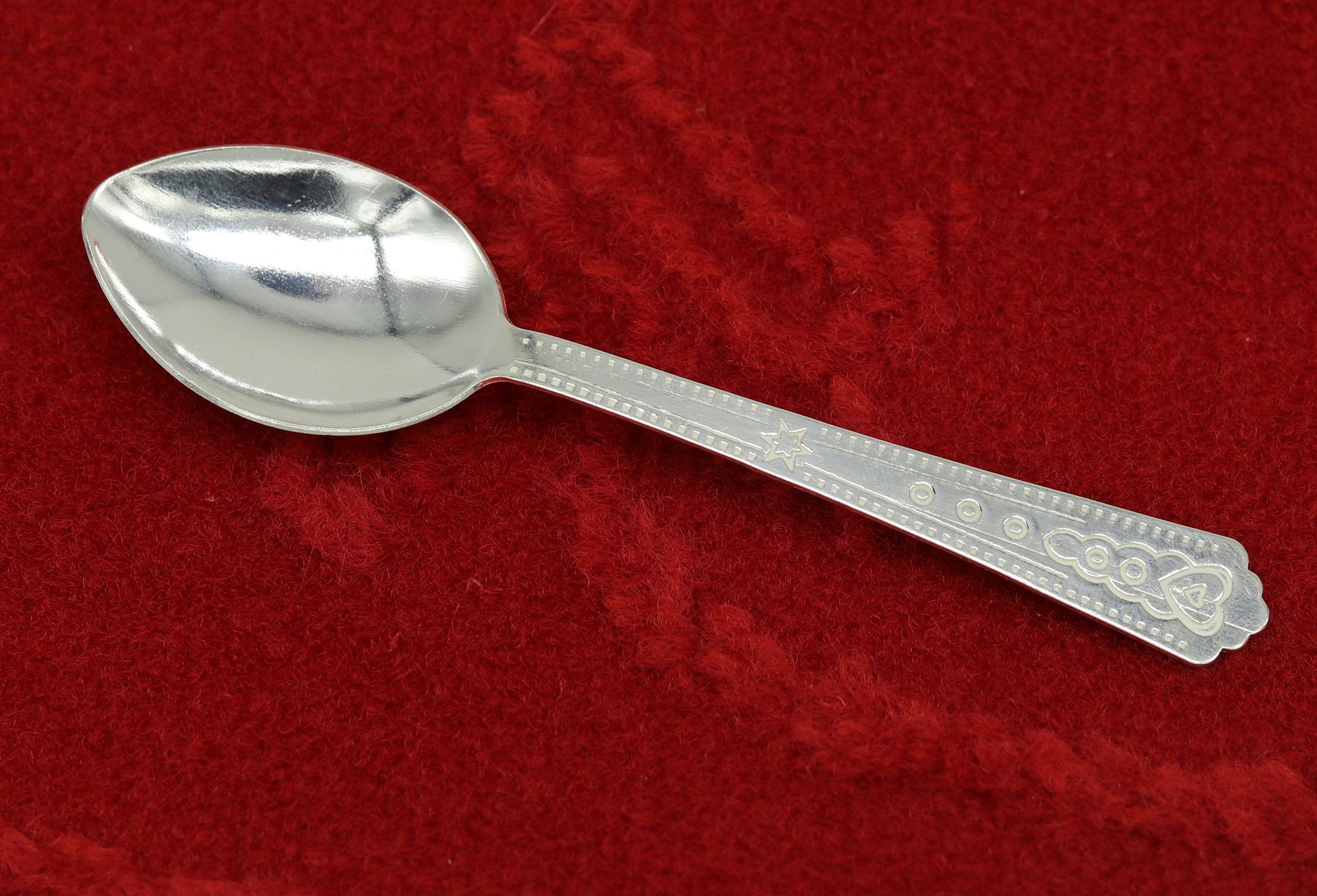 Pure sterling silver handmade solid silver spoon kitchen utensils, vessels, silver has antibacterial properties, keep stay healthy sv57 - TRIBAL ORNAMENTS