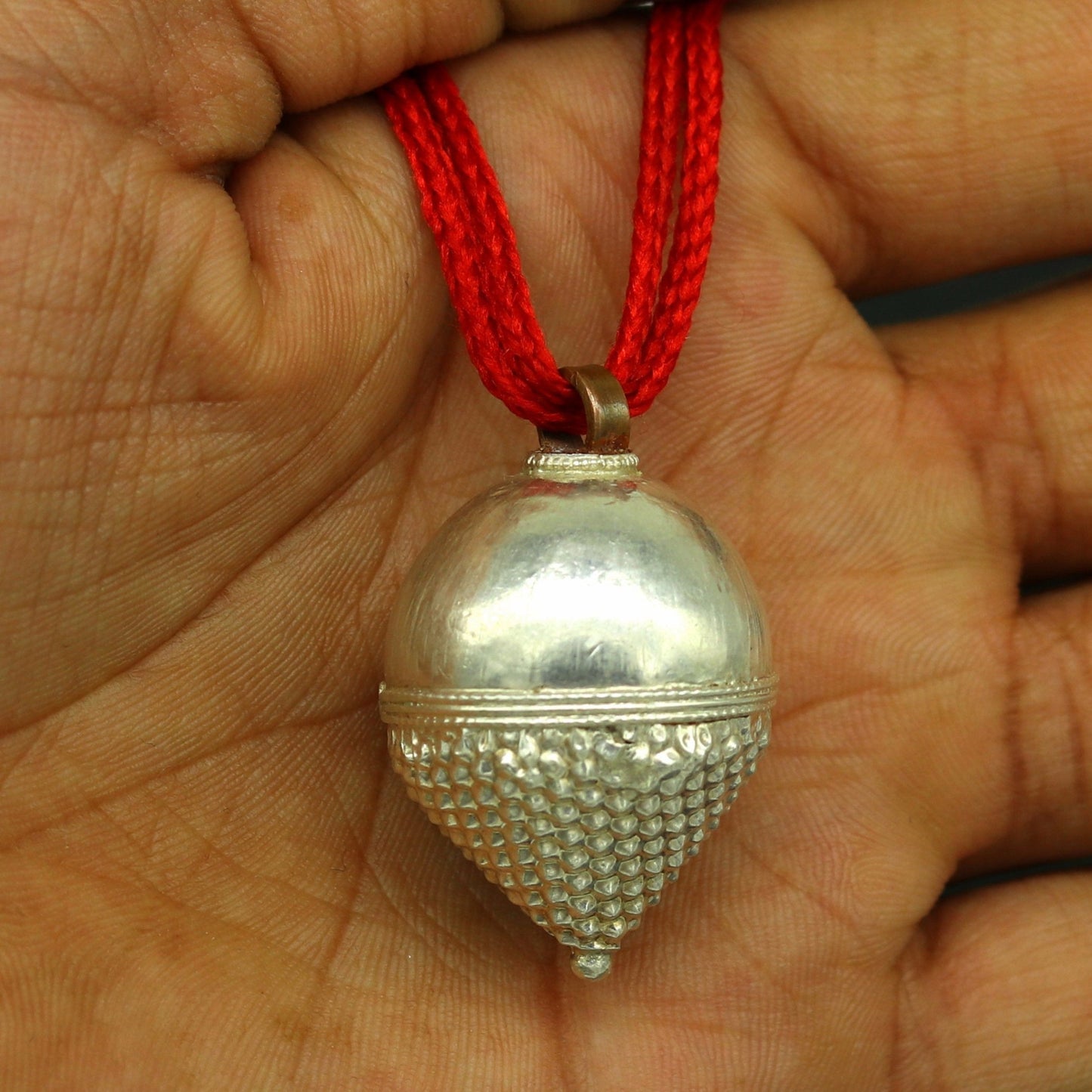 Vintage antique design traditional indian pendant, amazing sterling silver pendant tribal ethnic customized jewelry from india nsp407 - TRIBAL ORNAMENTS