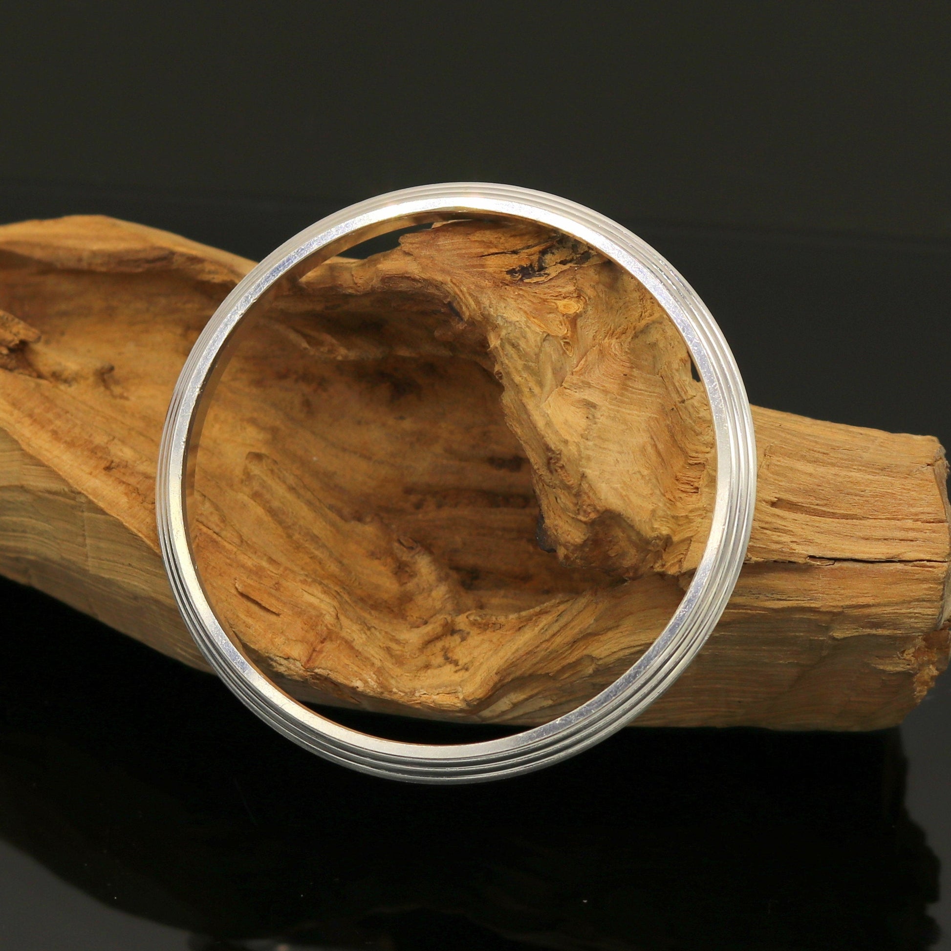 Amazing punjabi sikkha solid silver kada bangle bracelet, excellent customized gifting personalized jewelry, daily use unisex jewelry nsk310 - TRIBAL ORNAMENTS