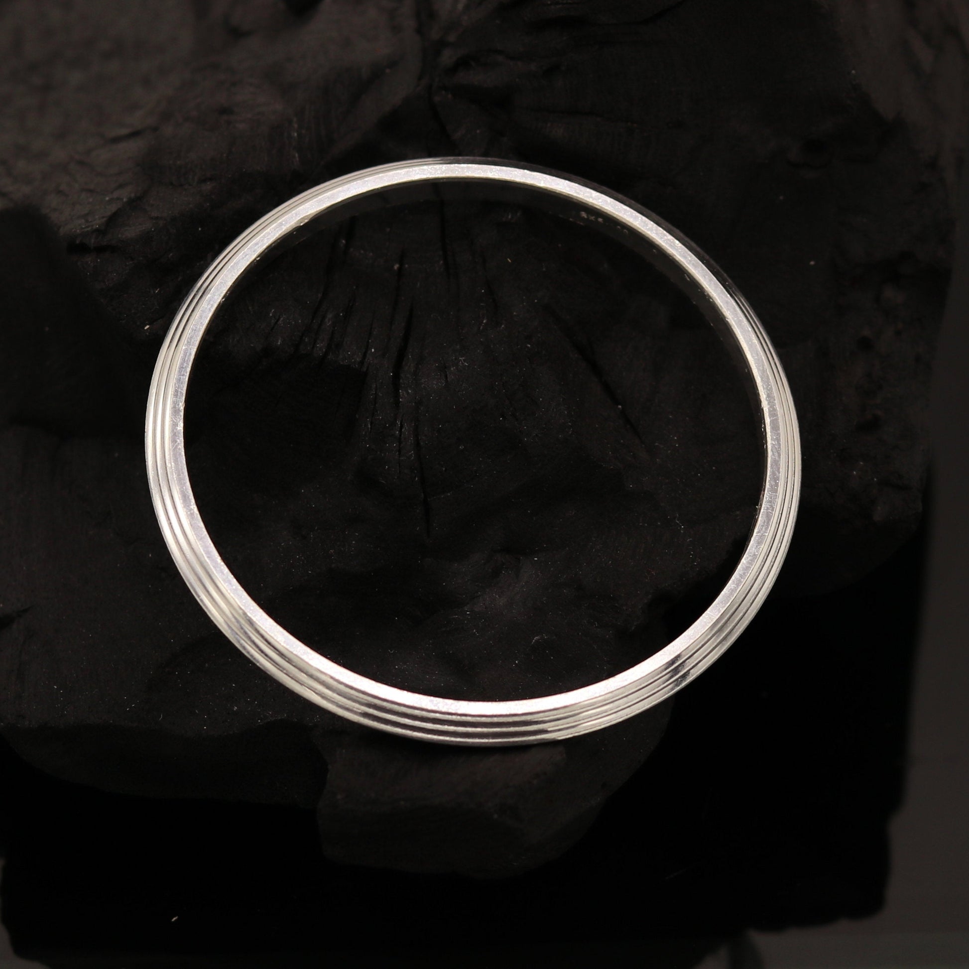 Amazing punjabi sikkha solid silver kada bangle bracelet, excellent customized gifting personalized jewelry, daily use unisex jewelry nsk310 - TRIBAL ORNAMENTS