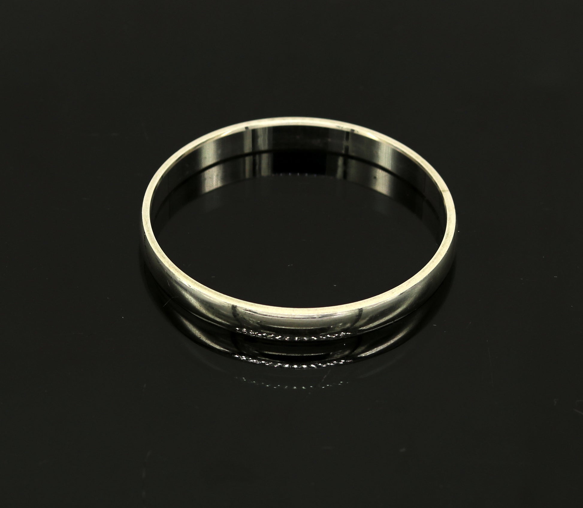 5mm Sterling silver handmade solid kada baby bracelet bangle for unisex, amazing sikha, punjabi kada, solid silver kids jewelry nsk325 - TRIBAL ORNAMENTS