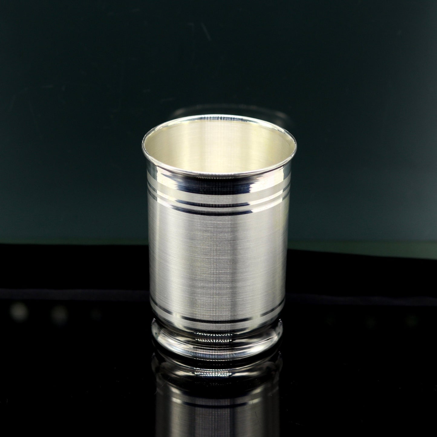 Pure 999 fine silver handmade vessel, water/milk Glass tumbler, silver flask, baby kids silver utensils stay healthy water glass sv100 - TRIBAL ORNAMENTS