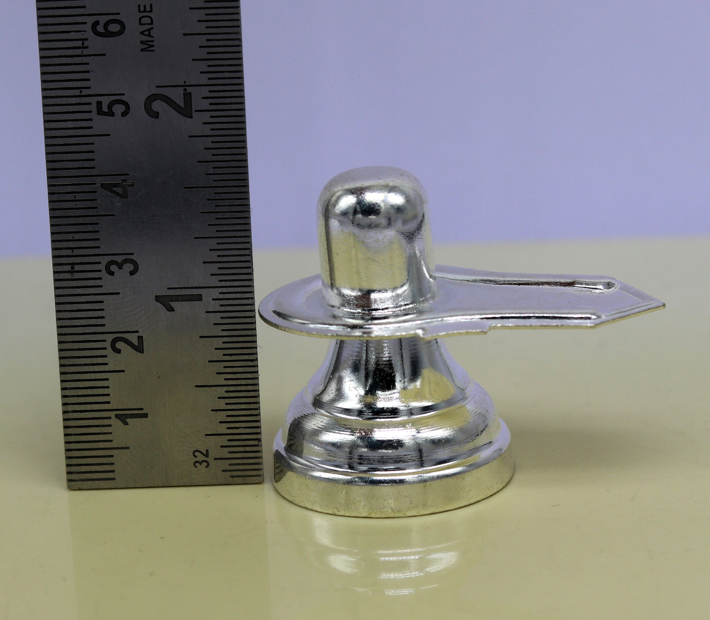 925 sterling silver handmade idol lord shiva- linga, silver shivling puja utensils, home temple puja silver article accessories india art73 - TRIBAL ORNAMENTS