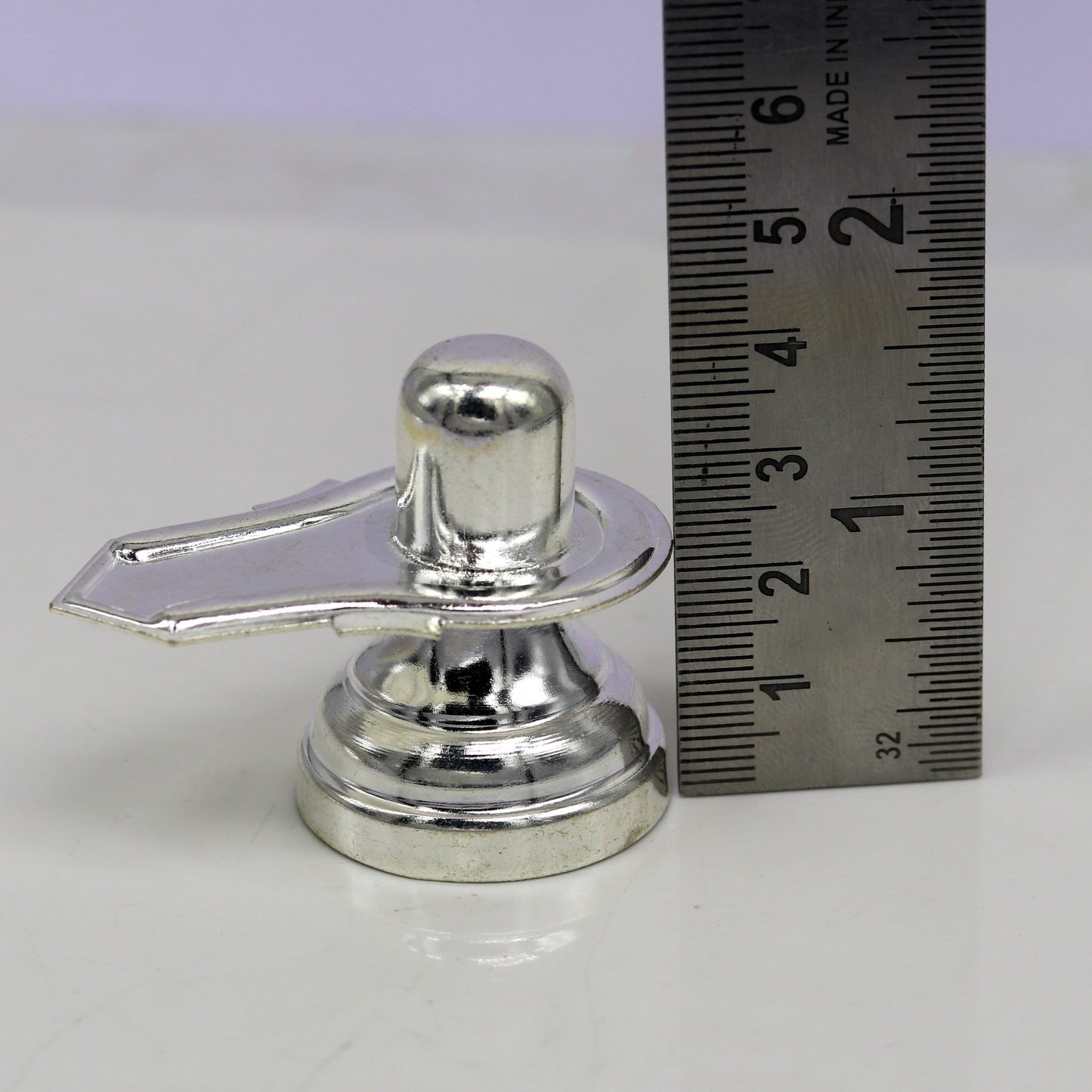 925 sterling silver handmade idol lord shiva- linga, silver shivling puja utensils, home temple puja silver article accessories india art73 - TRIBAL ORNAMENTS