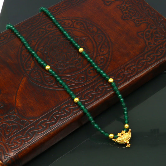 20kt yellow gold vintage Antique design handmade fabulous pendant amulet tribal ethnic jewelry, amazing customized gifting jewelry ap01 - TRIBAL ORNAMENTS