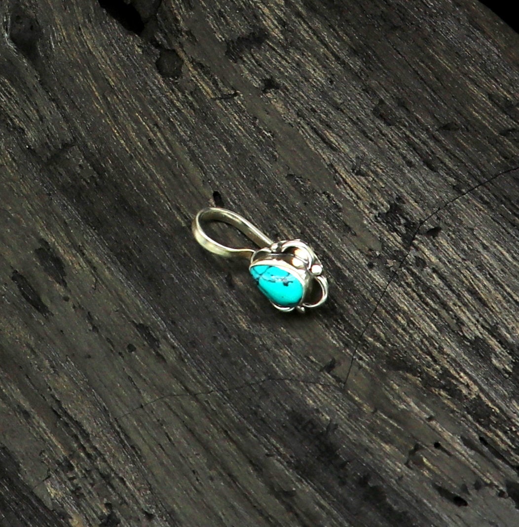 Vintage antique design 925 sterling silver customized single stone oxidized nose pin, nose plug, clip on nose pin, fabulous party wear np107 - TRIBAL ORNAMENTS