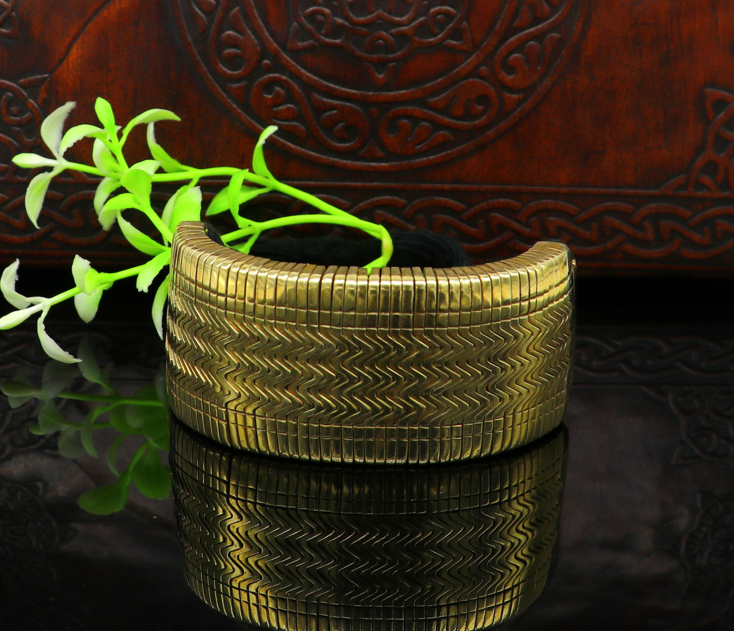 925 sterling silver customized design gold plated silver adjustable cuff bracelet, gorgeous vintage tribal stylish wedding jewelry cuff12 - TRIBAL ORNAMENTS