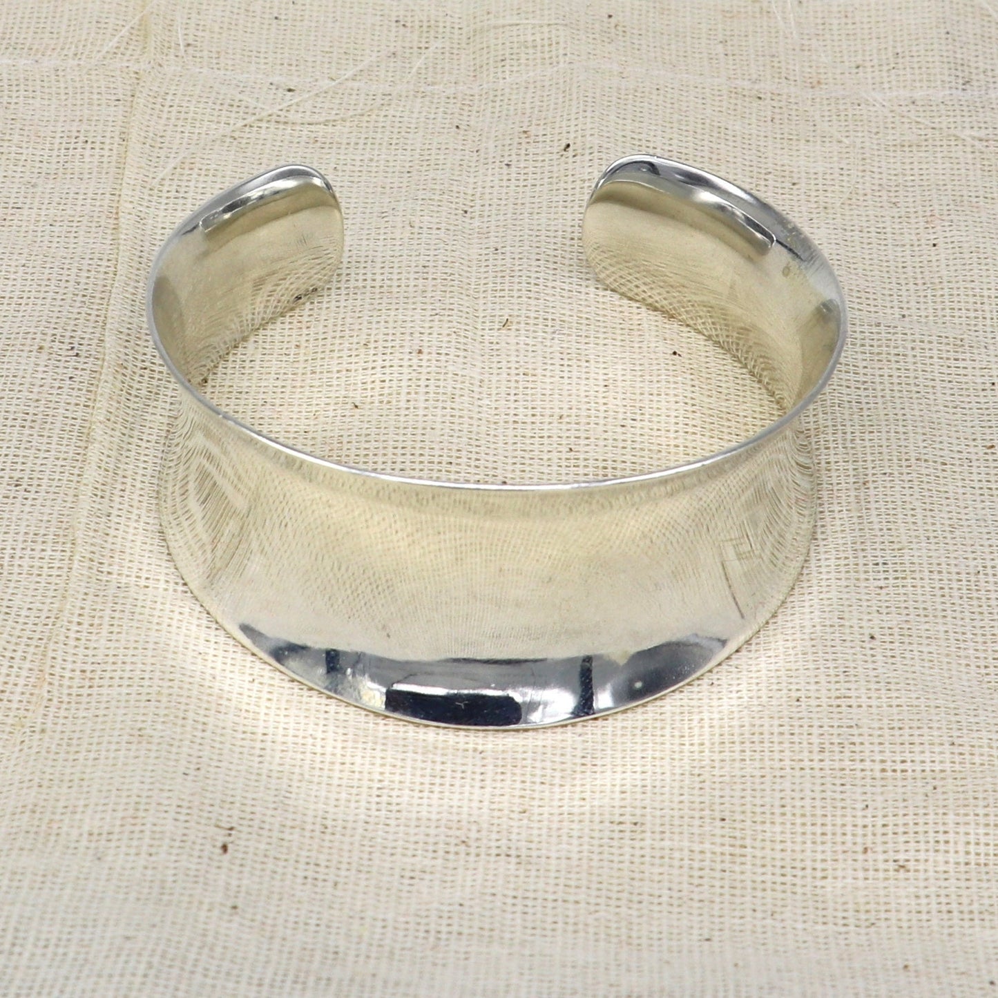 925 fine sterling silver fabulous bright shiny curved bracelet, new trendy modern fancy Bollywood style elegant cuff bangle bracelet cuff34 - TRIBAL ORNAMENTS