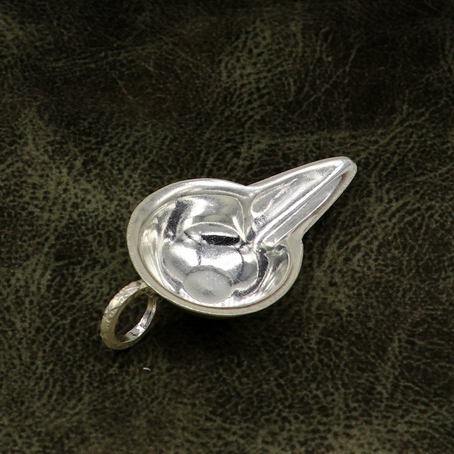 999 fine silver handmade new born baby feeder, water/milk silver feeder, silver baby food set , baby kids utensils for stay healthy sv127 - TRIBAL ORNAMENTS
