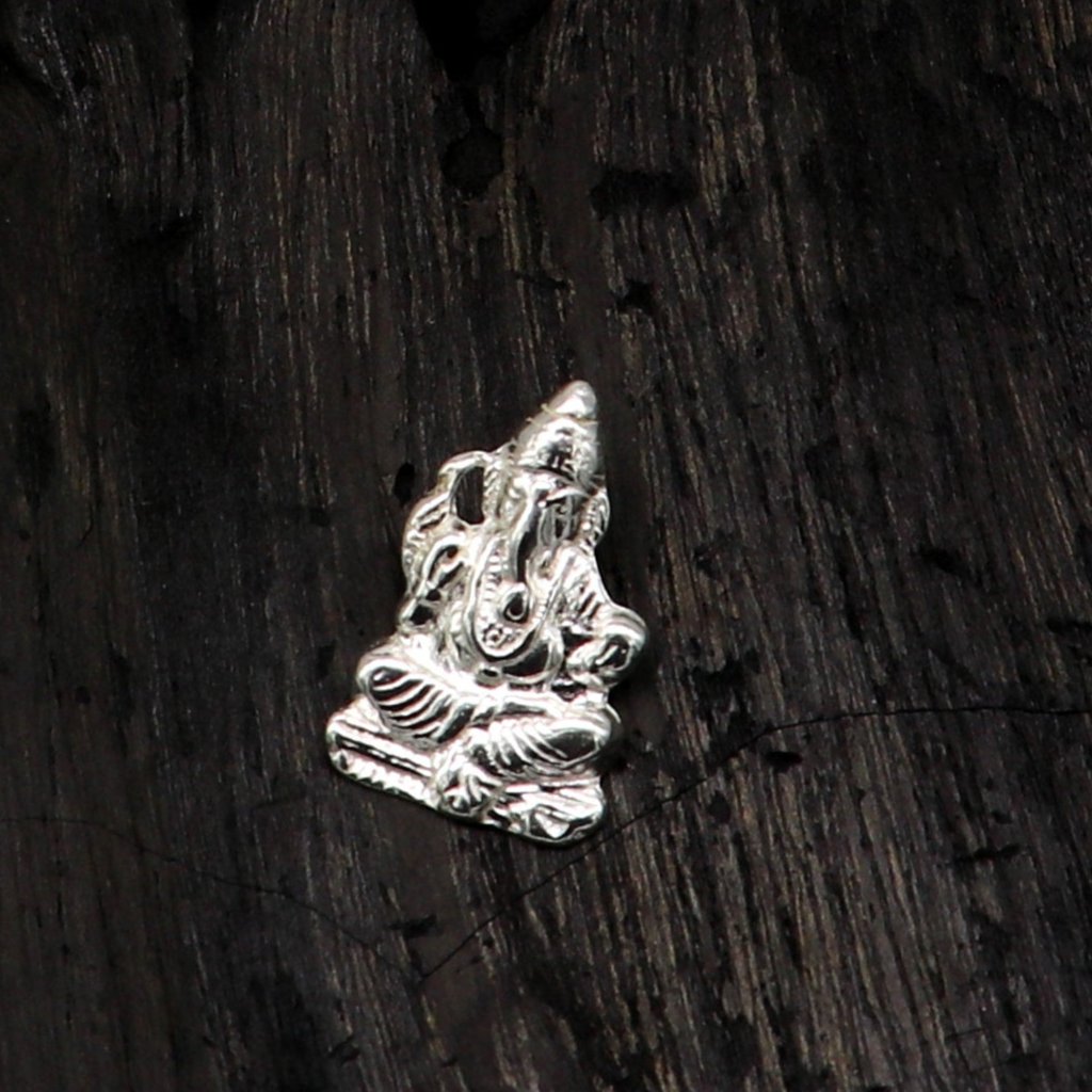 925 sterling silver customized idol Ganesha design stylish pedant, fabulous pendant unisex jewelry from India, unique fancy jewelry ssp425 - TRIBAL ORNAMENTS