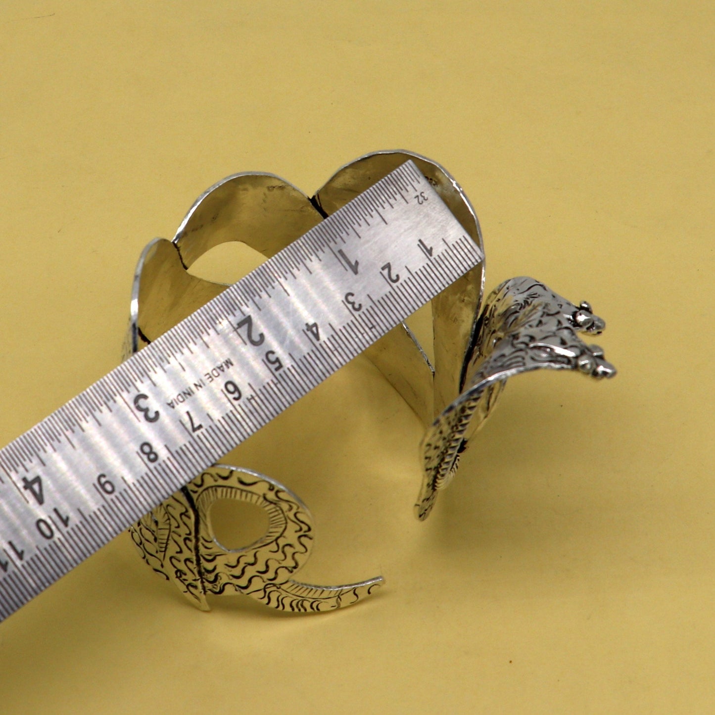 925 sterling silver customized snake style cuff bracelet adjustable bangle, fabulous wedding brides collection, best gifting jewelry nssk343 - TRIBAL ORNAMENTS