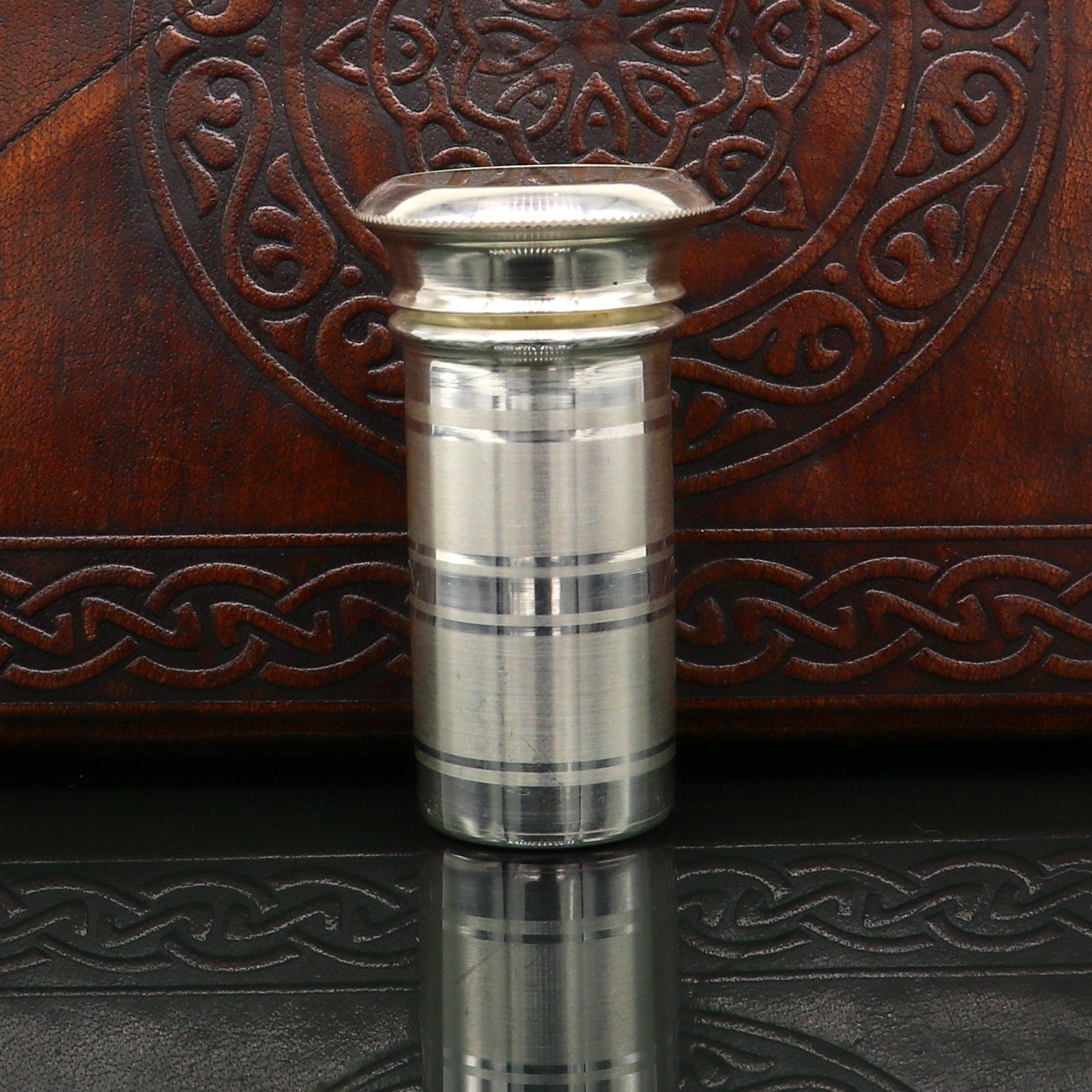 999 fine solid silver handmade small pill box, Tobacco box, storage box silver utensils, silver box, personal box men's accessories su151 - TRIBAL ORNAMENTS