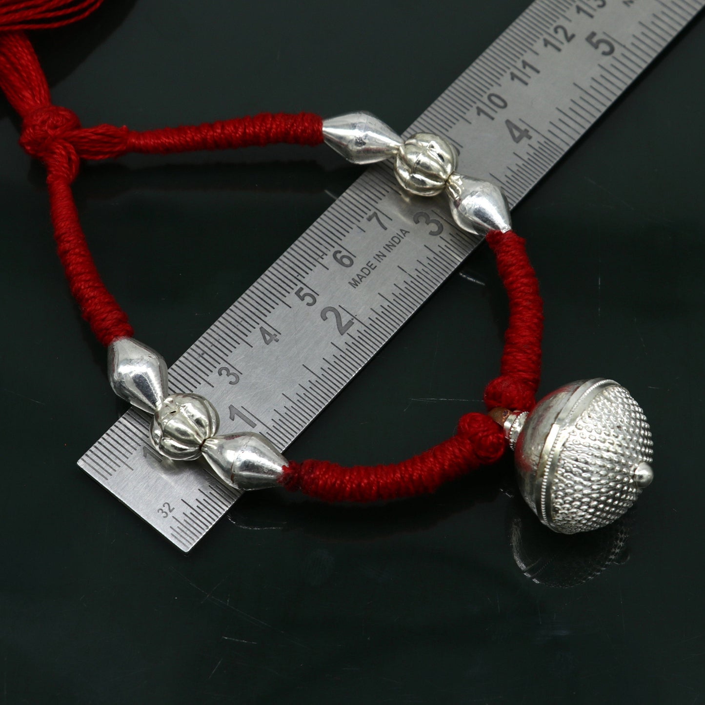 Vintage design solid silver gorgeous vintage tribal Indian traditional look necklace stylish choker necklace belly dance jewelry set180 - TRIBAL ORNAMENTS