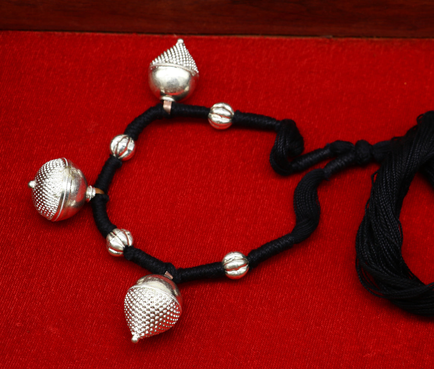 Vintage design solid silver gorgeous vintage tribal Indian traditional look necklace stylish choker necklace belly dance jewelry set181 - TRIBAL ORNAMENTS