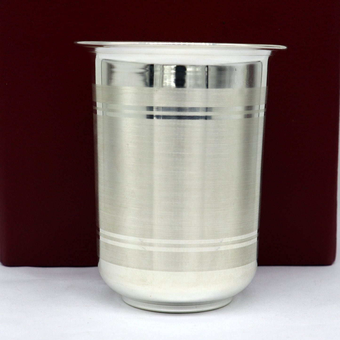 925 sterling silver handmade design water or milk glass cup for baby food, best gifting idea, silver utensils, silver kitchen article sv167 - TRIBAL ORNAMENTS