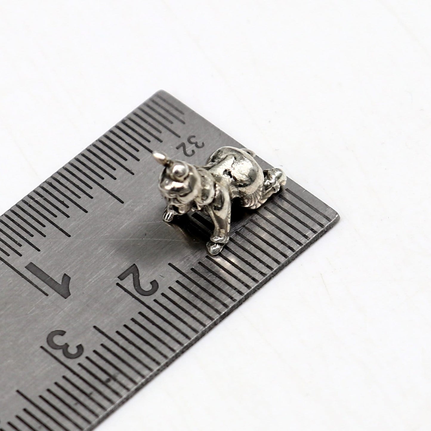 925 Solid silver handmade customized idol little krishna, Bal Gopal,crawling Krishna small statue sculpture home temple puja article art40 - TRIBAL ORNAMENTS