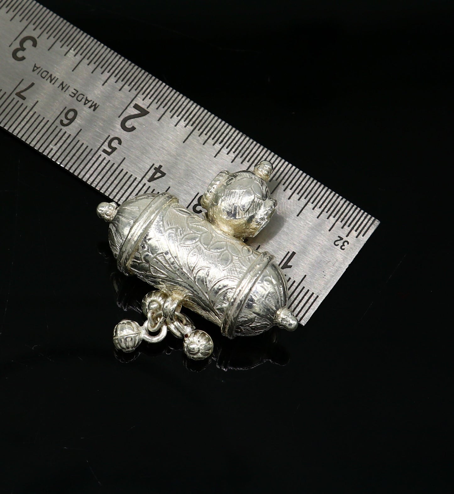 Vintage design antique handmade sterling silver gorgeous amulet pendant locket fabulous customized brides collection pendant ssp642 - TRIBAL ORNAMENTS