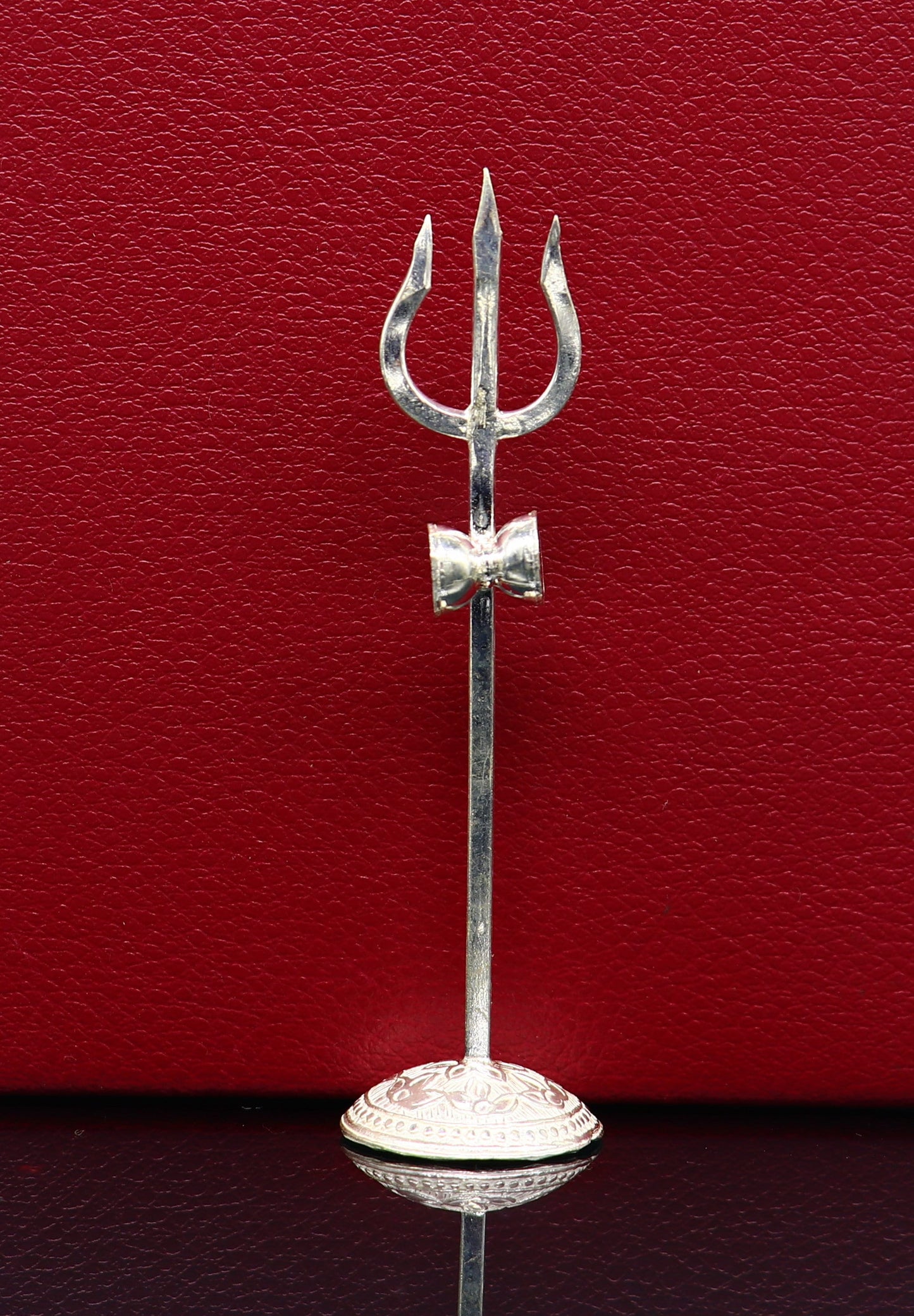 Divine Lord shiva Trident, Solid sterling silver Trishul puja article utensils, goddess trishul trident , god accessories from india su341 - TRIBAL ORNAMENTS