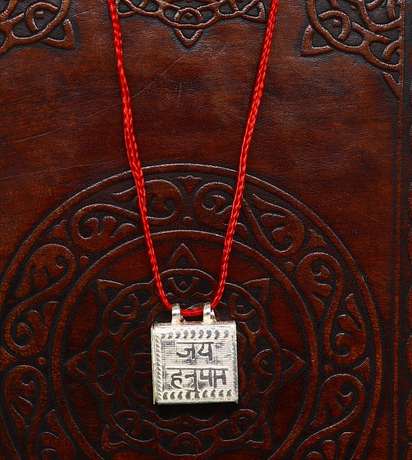925 sterling silver handmade gorgeous Square shape handmade lord hanuman box amulet pendant, mantra box, silver tabiz for protection ssp662 - TRIBAL ORNAMENTS