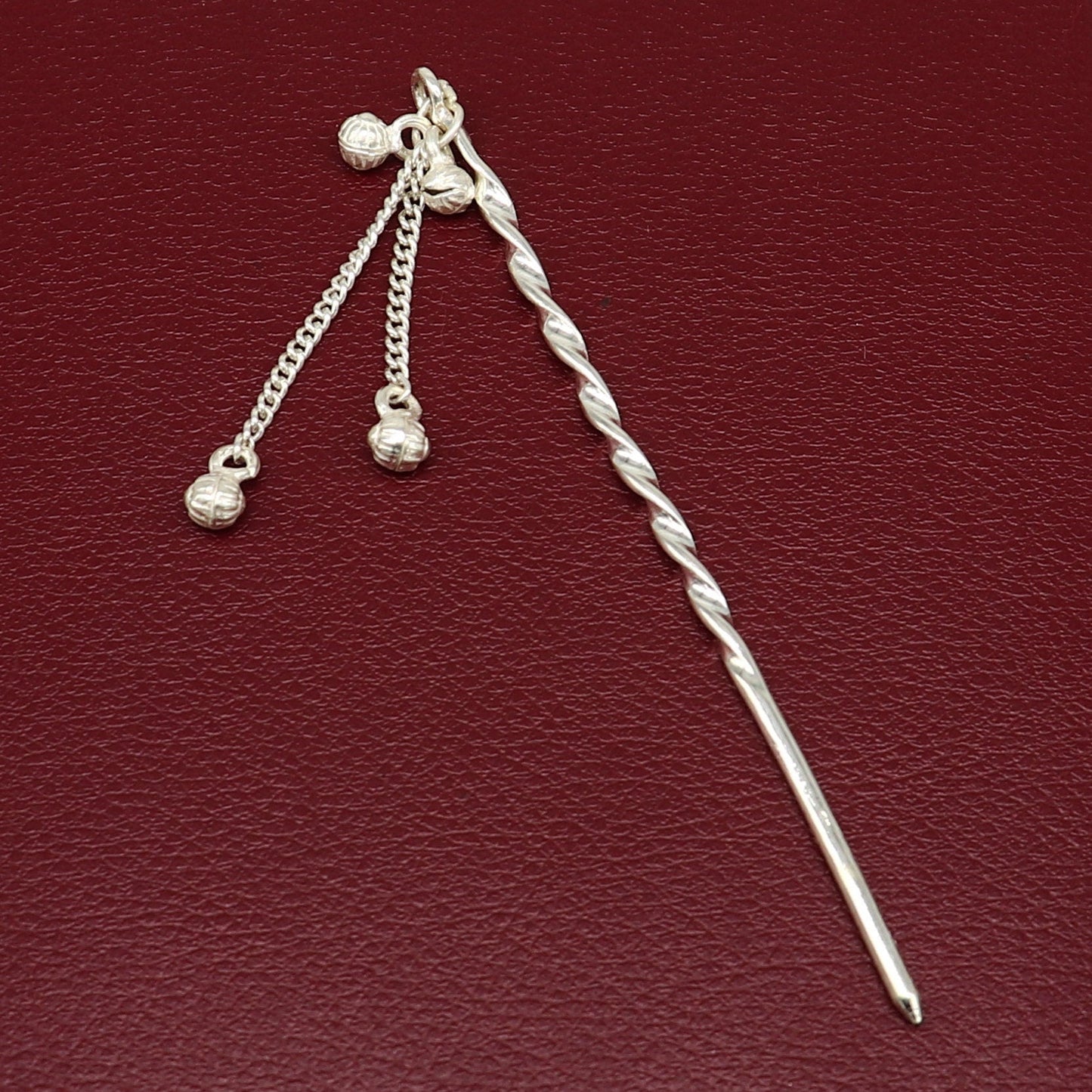 4.5 inches long handmade solid sterling silver eyeliner stick, kajal sticks, surma stick, fabulous brides vintage style gift su399 - TRIBAL ORNAMENTS