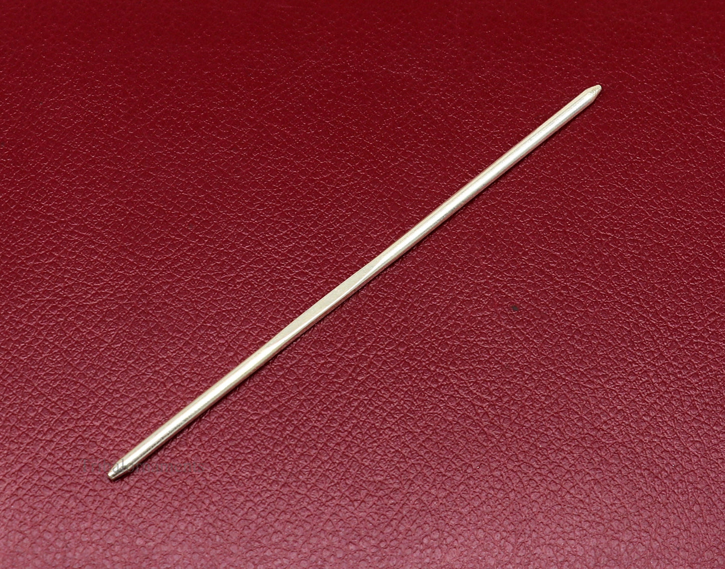 4" inches long handmade solid sterling silver eyeliner stick, kajal sticks, surma stick, fabulous brides vintage style gift su469 - TRIBAL ORNAMENTS