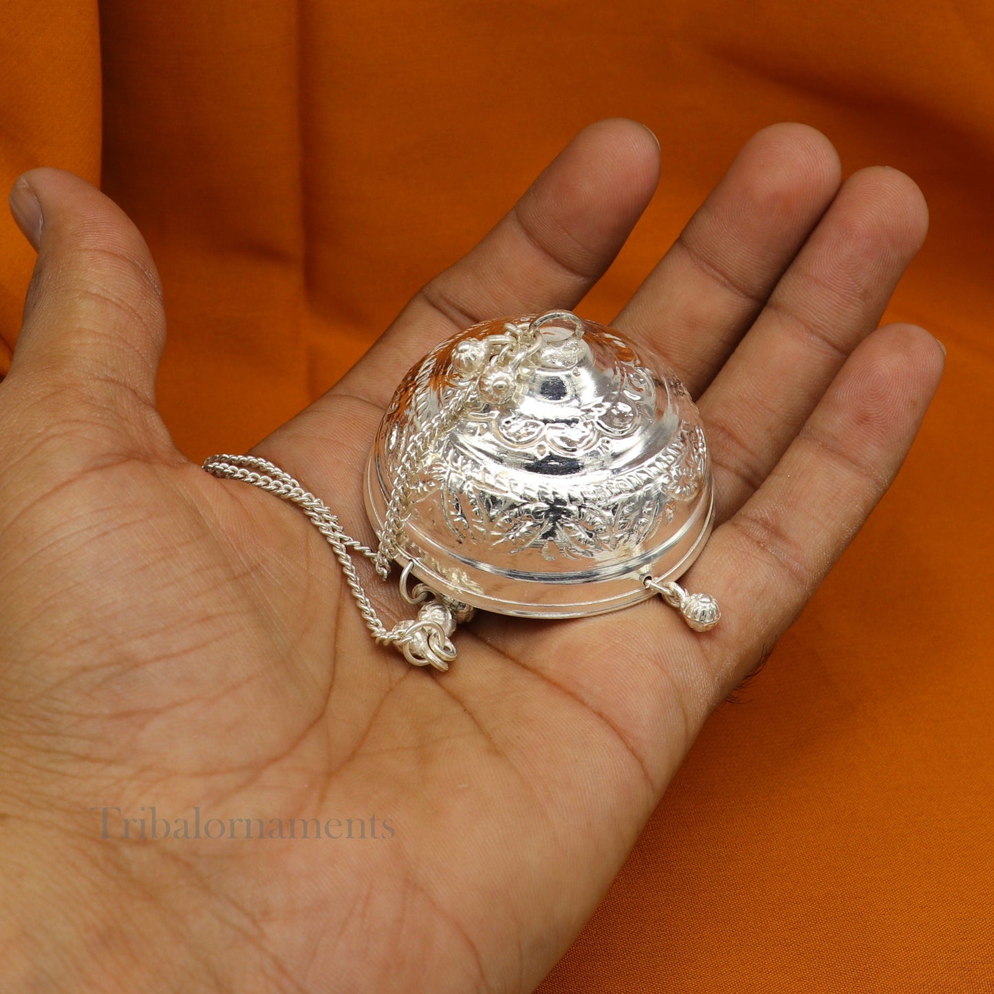 Sterling Silver chattar or chhatra, silver umbrella god temple art, Gorgeous hand craved Solid silver temple article, temple utensils su520 - TRIBAL ORNAMENTS