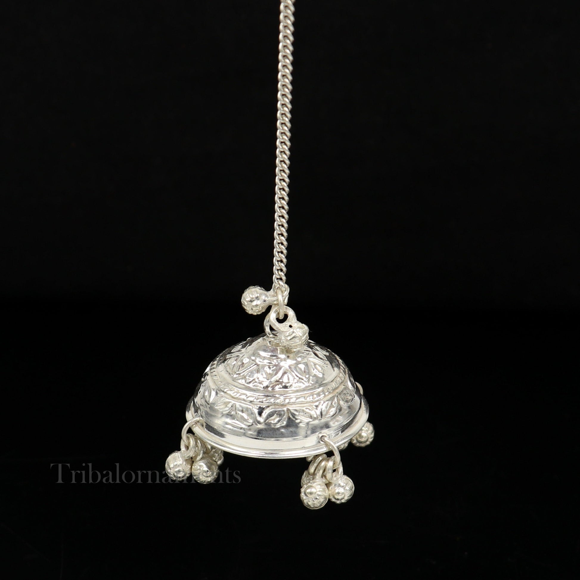 Solid silver chattar or chhatra, silver umbrella god temple art, Gorgeous  hand craved Solid silver temple article, temple utensils su522 - TRIBAL ORNAMENTS