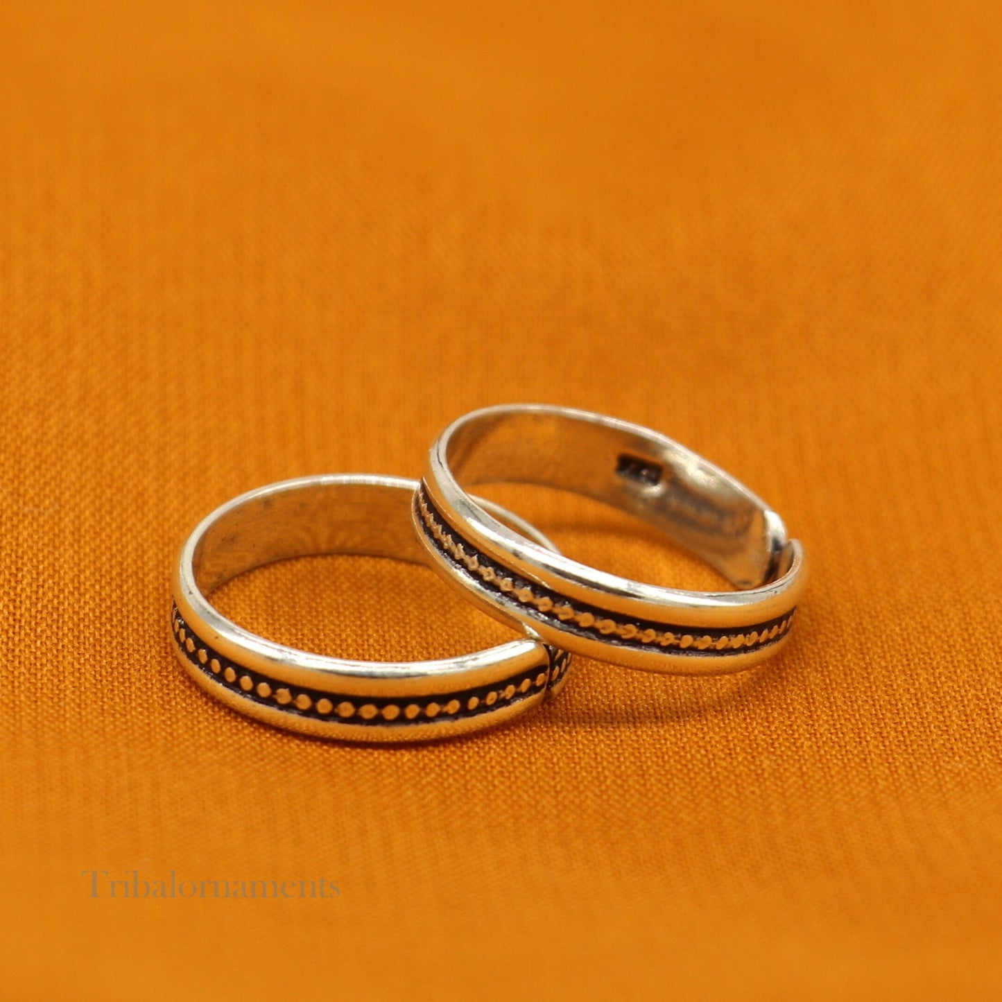 Best brides toe ring, 92.5 sterling silver customized adjustable vintage antique style handmade toe ring band for girl's women's toer110 - TRIBAL ORNAMENTS