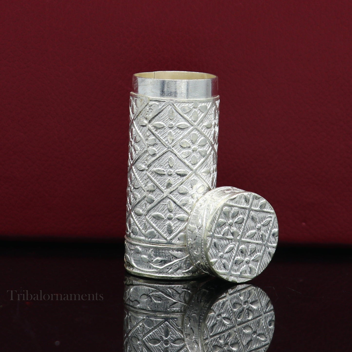 925 solid silver handmade royal 2 in use pill box, Tobacco box, storage box silver utensils, silver box, personal box men's accessory stb321 - TRIBAL ORNAMENTS