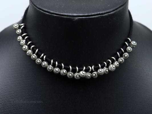 Lot 20 pieces jingling bells vintage style fabulous 925 sterling silver beads or hanging drops for custom jewelry making lose beads bd13 - TRIBAL ORNAMENTS