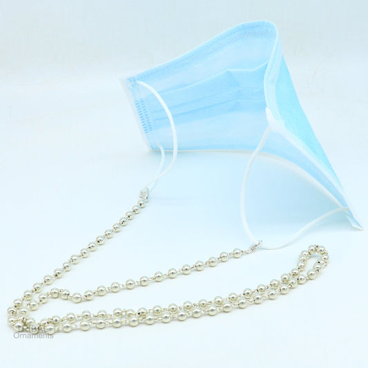 Sterling silver Face Mask Chain ,Eyeglass Glasses Chains, Mask Chain Necklace, Women Stylish Sunglass Eyeglass Cord mask chain ch135 - TRIBAL ORNAMENTS