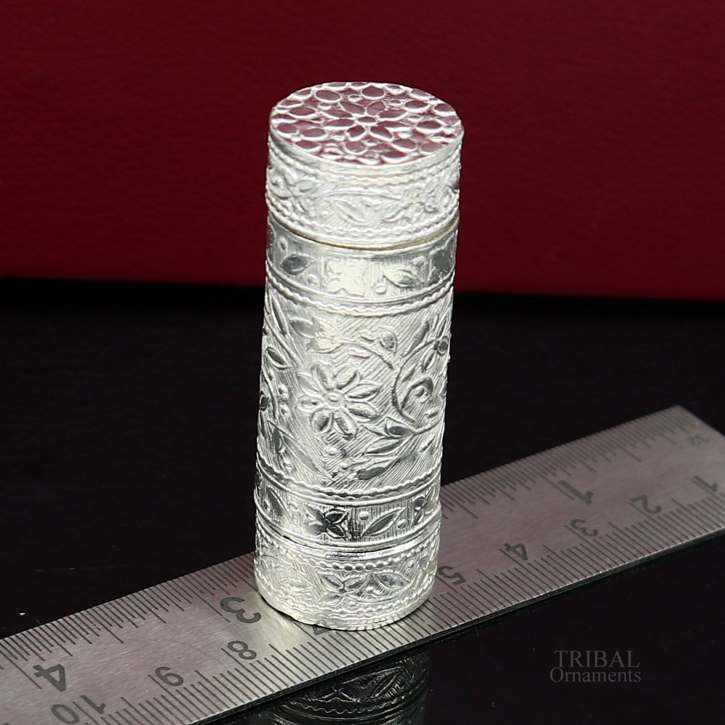 925 sterling silver handmade small pill box, Tobacco box, storage box silver utensils, silver box, personal box men's accessories su617 - TRIBAL ORNAMENTS