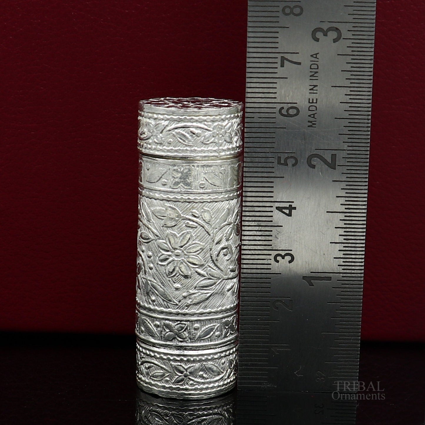 925 sterling silver handmade small pill box, Tobacco box, storage box silver utensils, silver box, personal box men's accessories su617 - TRIBAL ORNAMENTS