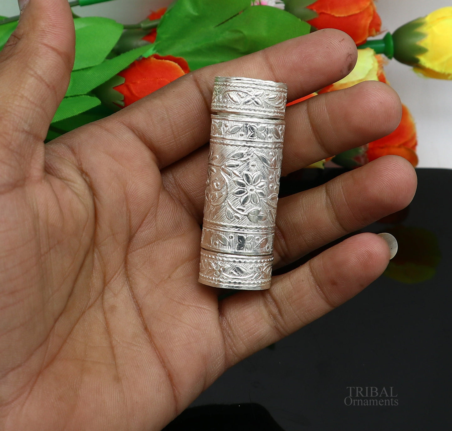 925 sterling silver handmade small pill box, Tobacco box, storage box silver utensils, silver box, personal box men's accessories su617 - TRIBAL ORNAMENTS