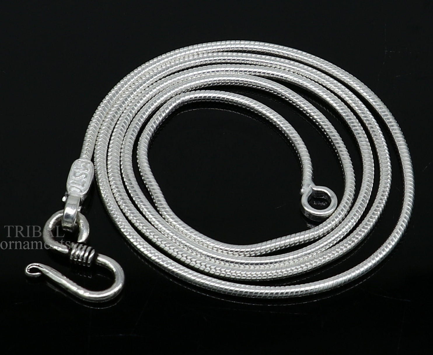 17 sterling silver deals chain